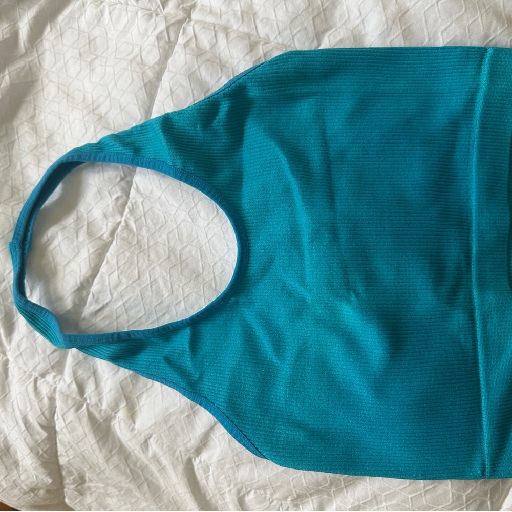 Ardene Basic Turquoise Sleeveless Top